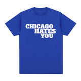 Chief Keef T Shirt Rapper Chief Keef Chicago Hates You Same Style T-shirt Men F