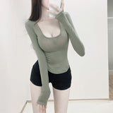 Women Long Sleeve Shirt Comfortable Outdoor Spring