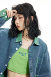 Unisex Jacket Autumn Color Double-Sided Washed Shirt