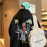 Men Hoodie Hiphop Sweater Men's Autumn and Winter Hooded Coat Fashion Brand