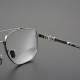 CHH Chrome Hearts Glasses Vintage Versatile Personalized Titanium Frame