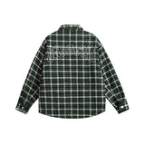 Unisex Jacket Fall Plaid Contrast Color Jacket Women's Clothing