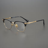 CHH Chrome Hearts Glasses Versatile Ultra Light Titanium Business Glasses Frame