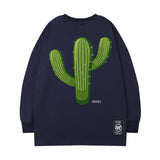 Men's Long Sleeve Shirt Letter Printed Long Sleeve T-shirt Men's Ins Hip Hop Loose All-Matching