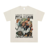Mike Tyson T Shirt Boxer Retro Short Sleeve
