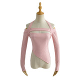 Women T-Shirt Long-Sleeved T-shirt Slim Bottoming Shirt