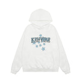 Men Hoodie Embroidery Hooded Loose Sweater Men's Sports