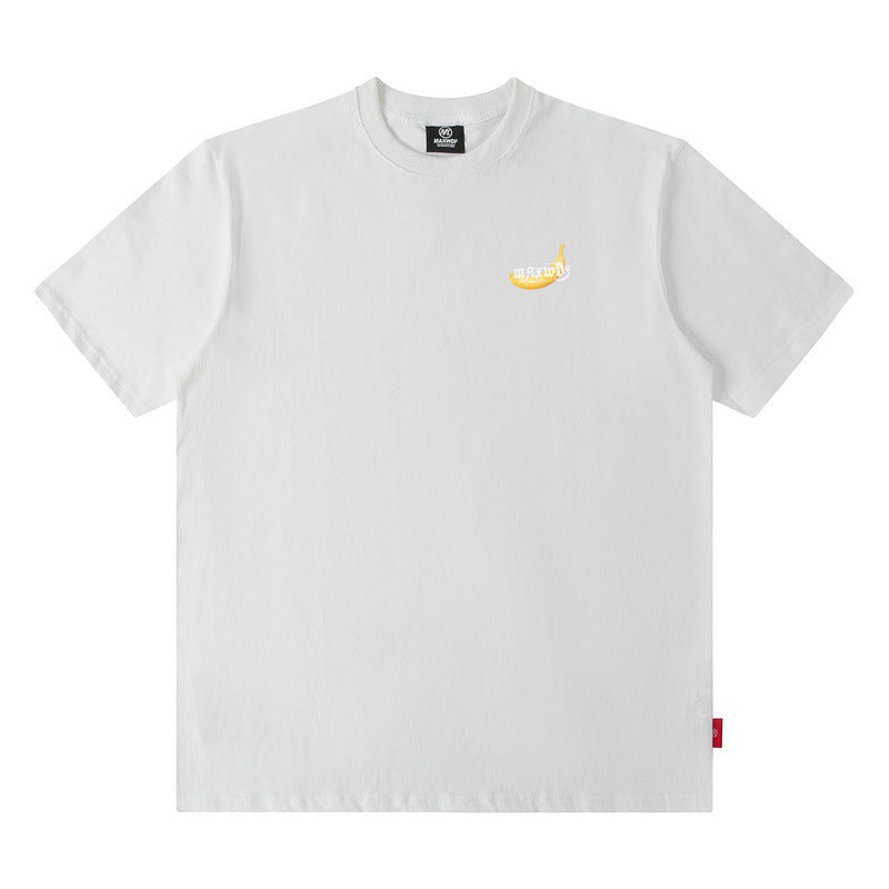 Men T Shirt Angel T-shirt Men's Short Sleeve Trendy Loose Couple Outfit