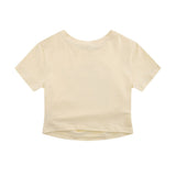 Women T-shirt Printed Short T-shirt Crew Neck Short Sleeve T-shirt Casual