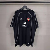 Men T-shirts Football Sportswear LOGO Printed Short Sleeve T-Shirt Loose Casual