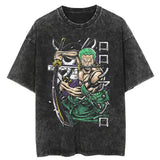 Mens Vintage T Shirt Streetwear Harajuku Japan