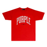 Purple Brand T Shirt Short Sleeve T-shirt Blouse