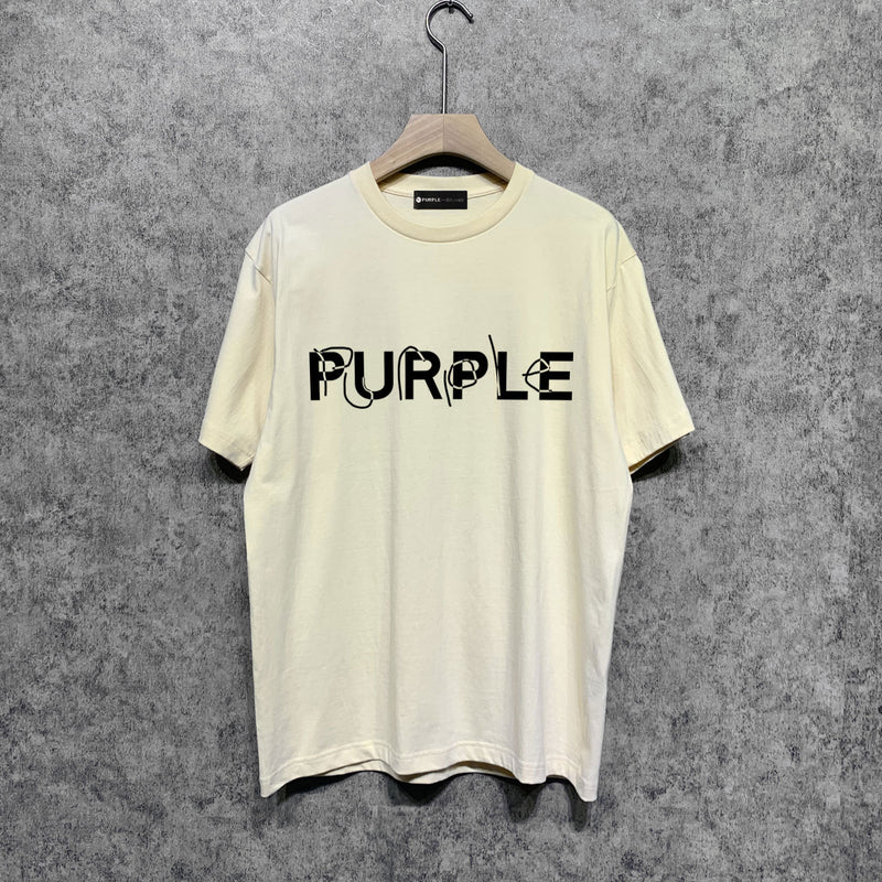 Purple Brand T Shirt Short Sleeve T-shirt Blouse