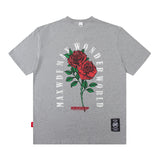 Men's T Shirt Printed Short-Sleeved T-shirt Men's and Women's Loose Style Ins Fashion Brand Loose