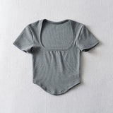 Women's T-Shirt Short-Sleeved T-shirt Women's Summer Slim Fit