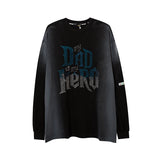 Men Long Sleeve Shirt Men's and Women's Trendy Pullover Sweater