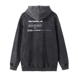 Men Hoodie Dark Devil Skull Bone Hooded Sweater