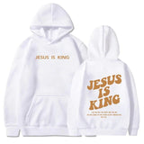 Jesus Is King Hoodie Christian Faith Sweatshirt Jesus
