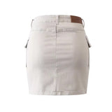 Women's Skirt Workwear Skirt Women's Summer Waist Bag Hip Skirt