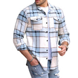 Men Jack Casual Loose Jacket Men's Clothing Print Coat Top