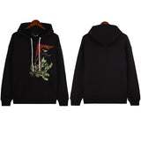 Palm Angle Hoodie Palm Angels Embroidered Hoodie Men's and Women's Hoodie Coat