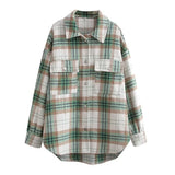 Women T-Shirt Woolen Shirt Women's Autumn Retro Long Sleeve Loose Casual