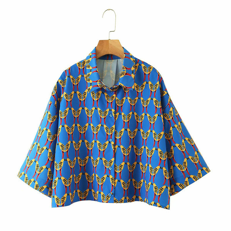 Women T-shirt Short Summer Printed Shirt Casual
