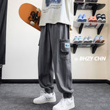 Men Sweatpants Spring and Autumn Fashion Brand Functional Loose
