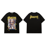 Men T Shirt Printed Short-Sleeved T-shirt Dark Country Fashion Brand Couple Casual