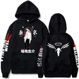 Men Women Tokyo Revengers Anime Zip Up Hoodies Manga Pullove