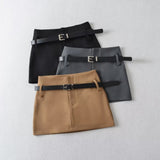 Women Skirt Women's Autumn and Winter Fashion Skirt