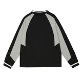 Men Hoodie Lapel Sweater Spring and Autumn Casual Loose Long Sleeve Sports