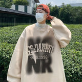 Men Hoodie Sweater Men's Spring and Autumn Loose Casual Jacket