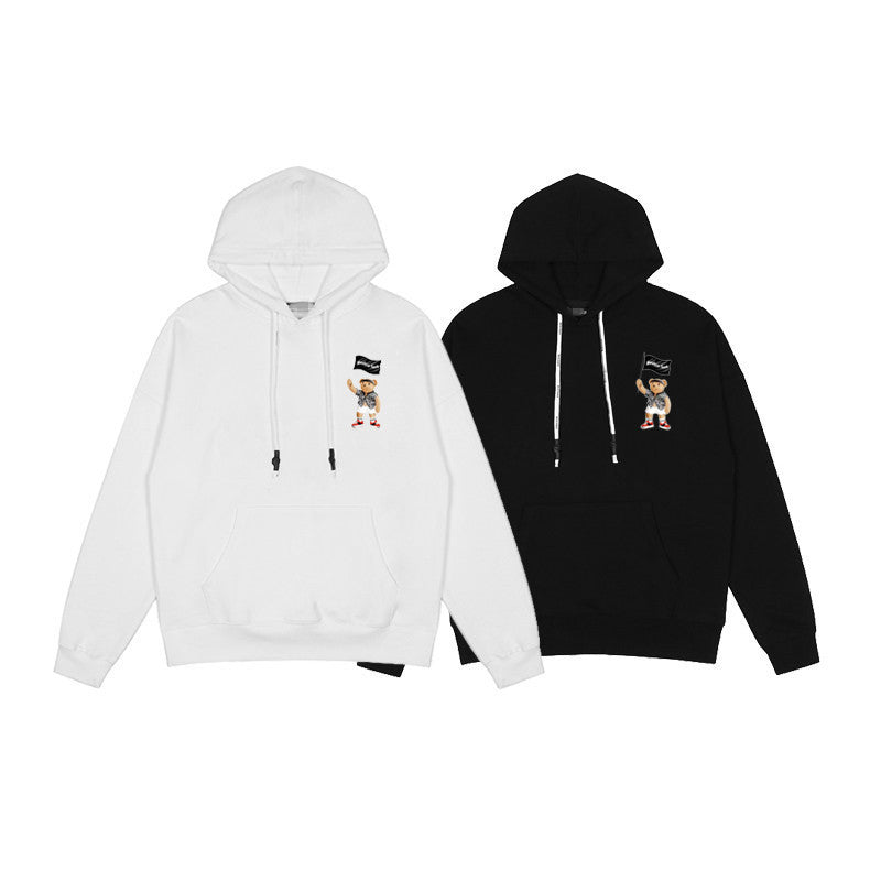 Palm Angle Hoodie Palm Angels Bear Letter Logo Hooded Sweater for Men and Women