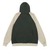 Men Hoodie Hooded Sweater Men's Letter Color Matching Sports Hoodie Loose