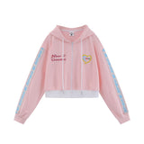 Women Hoodie Hooded Cardigan Sweater Women's Autumn Loose Casual Multicolor