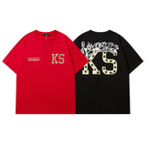Men T Shirt Vintage Fashion Brand Hip Hop Short Sleeve T-shirt