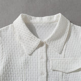 Women T-shirt High-Waist Blouse Women's Short Summer Top