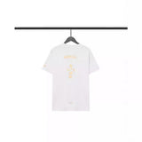 Mens T-shirts Sanskrit alphabet print alphabet pure cotton