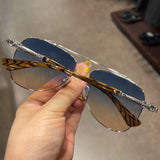 Chrome Hearts Sunglasses gradual change color sunglasses