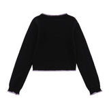 Women Sweater Women's Autumn Casual round Neck Multicolor Long Sleeve Sweater