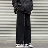Men Sweatpants Overalls Men's Summer Retro Casual Loose Straight