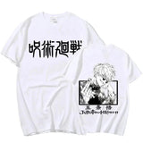 Funny Satoru Gojo Jujutsu Kaisen Tshirt Summer Men Oversized