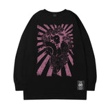 Men Long Sleeve Shirt Men's and Women's Loose Sleeves T-shirt High Street Ins Retro Hip Hop
