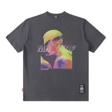 Men's T Shirt Design Printed Short-Sleeved T-shirt Men's and Women's Loose