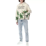 Palm Angle Hoodie Palm Angels Letter Cut Hooded Sweater Men's and Women's Hoodies Coat
