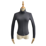 Women T-Shirt Bottoming Shirt Autumn Slim Fit Long-Sleeved T-shirt Top