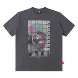 Men T Shirt Angel Print Short Sleeve T-shirt Men Couple Loose Fashion Brand