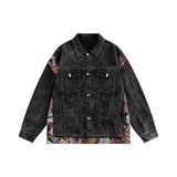 Unisex Jacket Autumn Stitching False Two-Piece Jackets Women's Clothing