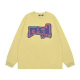 Men Long Sleeve Shirt Casual Long Sleeve Couple T-shirt Men and Women Oversize Idle Style Loose